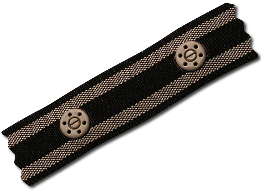 PS1000CS Injection Molded Snap Tape on Striped Poly #05