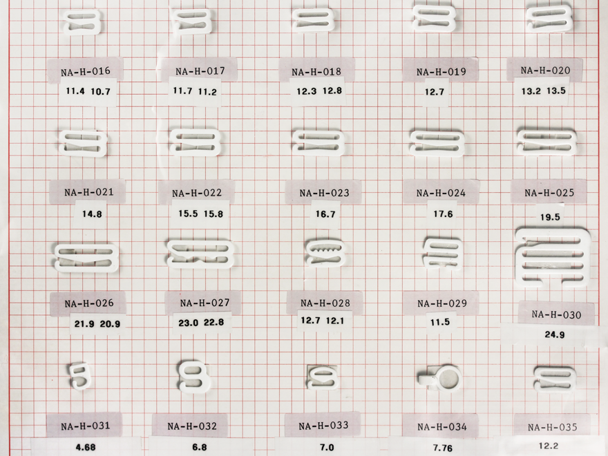 Assorted Lingerie Hooks