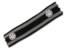 PS1000CS Injection Molded Snap Tape on Striped Poly #07